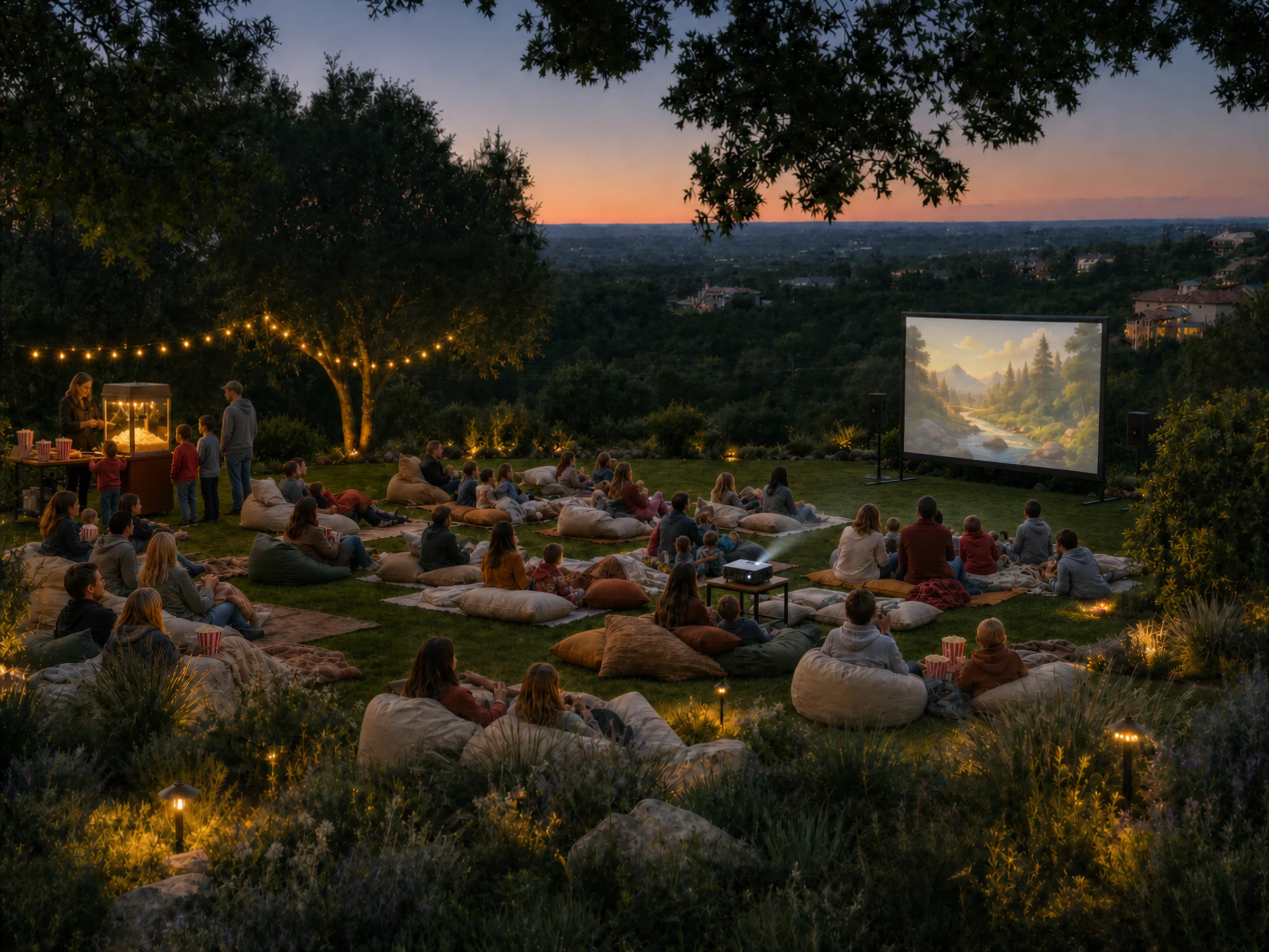 The Members Lawn - Family movie nights